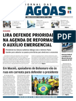 Lira Defende Prioridade Na Agenda de Reformas E O Auxílio Emergencial