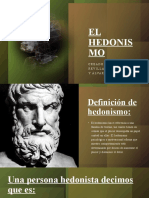 EL Hedonis MO: Creado Por Raúl Revilla, Daniel Delgado Y Álvaro Fernández 4ºc