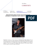 The Richard Gere Guitar Collection To Be Offered at Christie'S New York On October 11