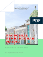 Proposal Masjid Khairu Ummah