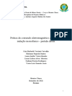 Relatório Projetos Elétricos