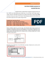 MODUL 2 Karakter Sel