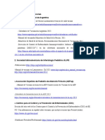 Citas en Web y Publicaciones 1.ministerio de Salud de Argentina