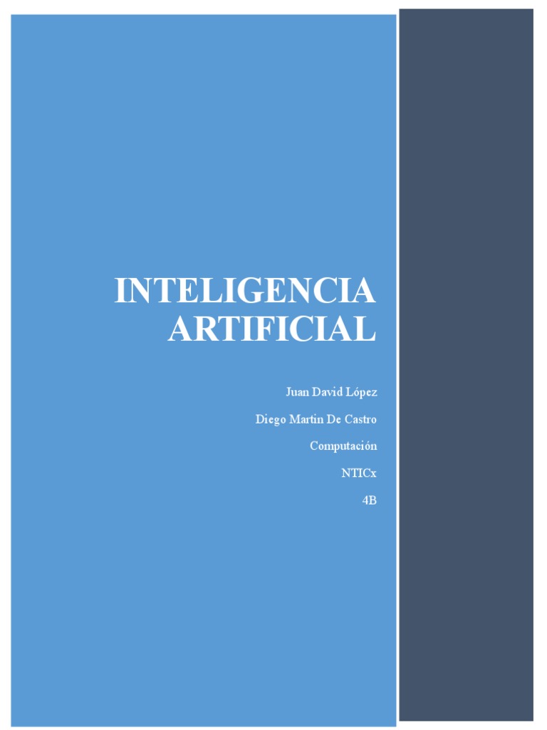 Evolución y Aplicaciones de la IA | PDF | Inteligencia artificial ...