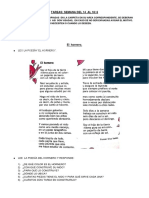 Tareas: Semana Del 14 Al 18/ 6: LUNES: 14/6 Prácticas Del Lenguaje