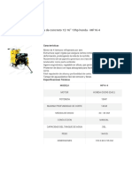 Ficha Tecnica + Mantenimiento