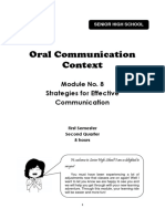 Oral Communication 