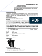 Especificaciones Técnicas Area Usuaria: Ioarr: Meta Presupuestal: Especifica de Gasto