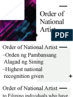 National Artists 