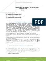 Administración de Recursos en Las Operaciones Empresariales