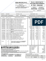 Para-Rayos S.A.C R.U.C. 20101744737 #F001 - 00003861: Factura Electrónica