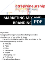 Lesson 4 Marketing Mix and Branding