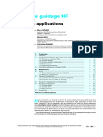 Structures de Guidage HF: Technologie Et Applications