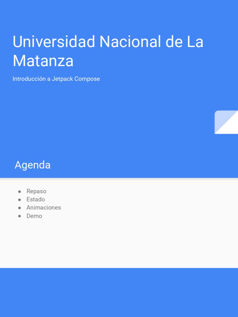 Introducción a Jetpack Compose y Estado | PDF