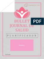 Plantilla de Planificador de Salud PDF