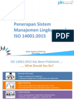 Penerapan Sistem Manajemen Lingkungan / ISO 14001:2015: Simple, Inspiring, Performing, Phenomenal