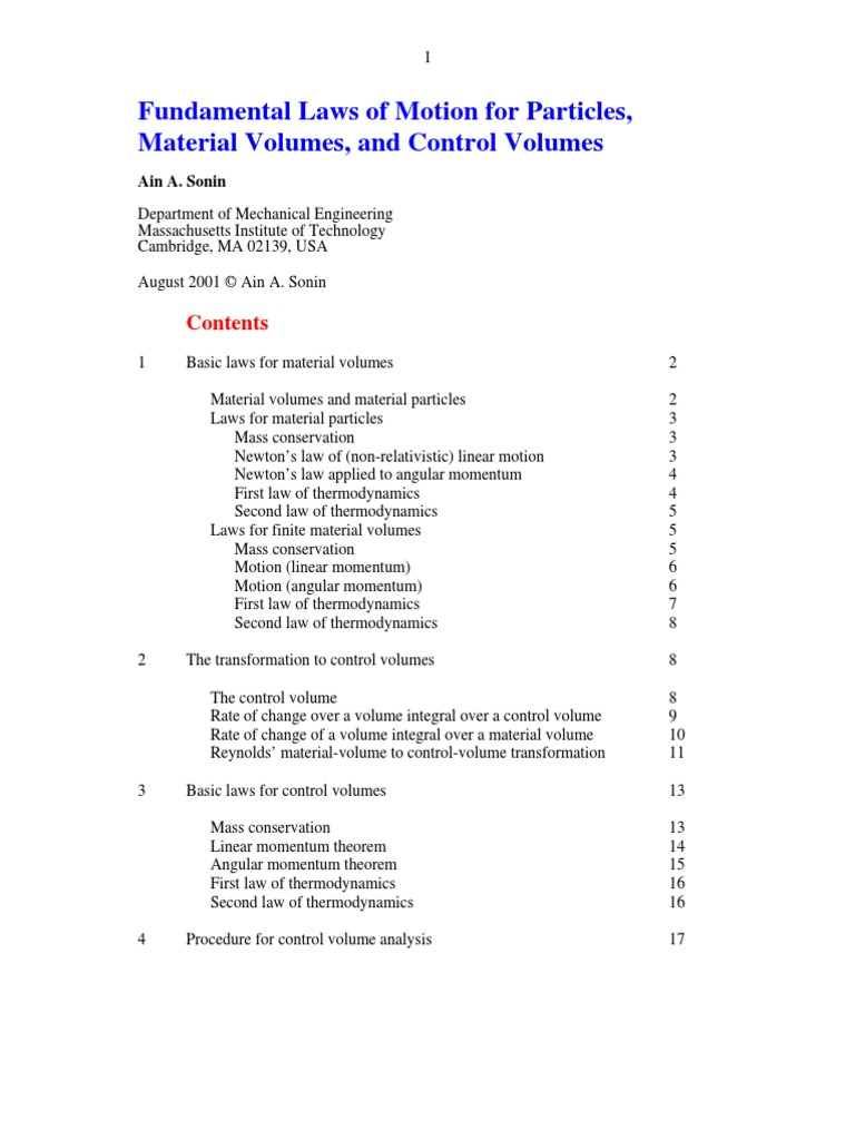 Fundamental Laws | PDF