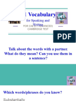 C1 Vocabulary: For Speaking and Writing