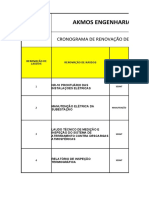 Akmos Engenharia: Cronograma de Renovação de Laudos