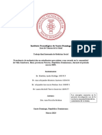 Instituto Tecnológico de Santo Domingo: Área de Ciencias de La Salud