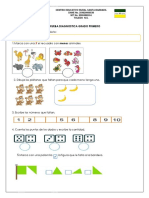 Examen Diagostico 1do Grado