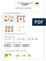 Examen Diagostico 1do Grado