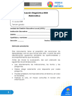 Matemática 3° Grado Primaria