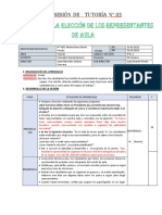 Psesión de Tutória #03: 1.-DATOS Generales