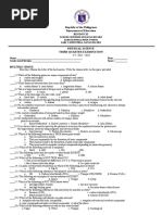 Republic of The Philippines Department of Education Region Xi