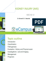 Acute Kidney Injury (Aki) : MBCHB Vi
