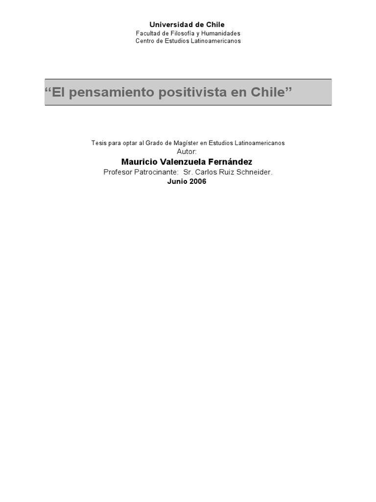 el-pensamiento-positivista-en-chile-pdf-positivismo-america-latina