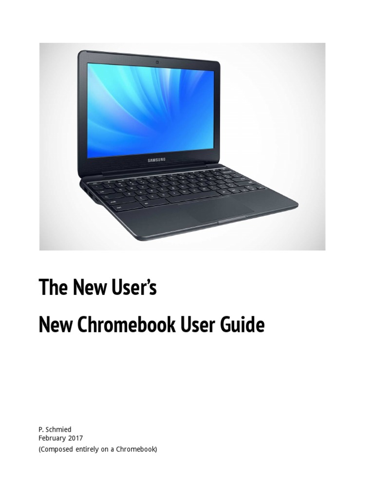 New User Guide | PDF | Chromebook | Gmail