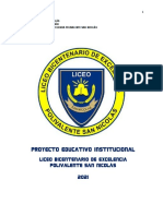 Municipalidad de San Nicolás Departamento de Educación Liceo Bicentenario de Excelencia Polivalente San Nicolás 4140-8