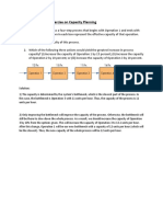 Solution For Week 5 Exercise (Capacity Planning)