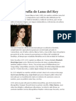 Biografia Lana Del Rey