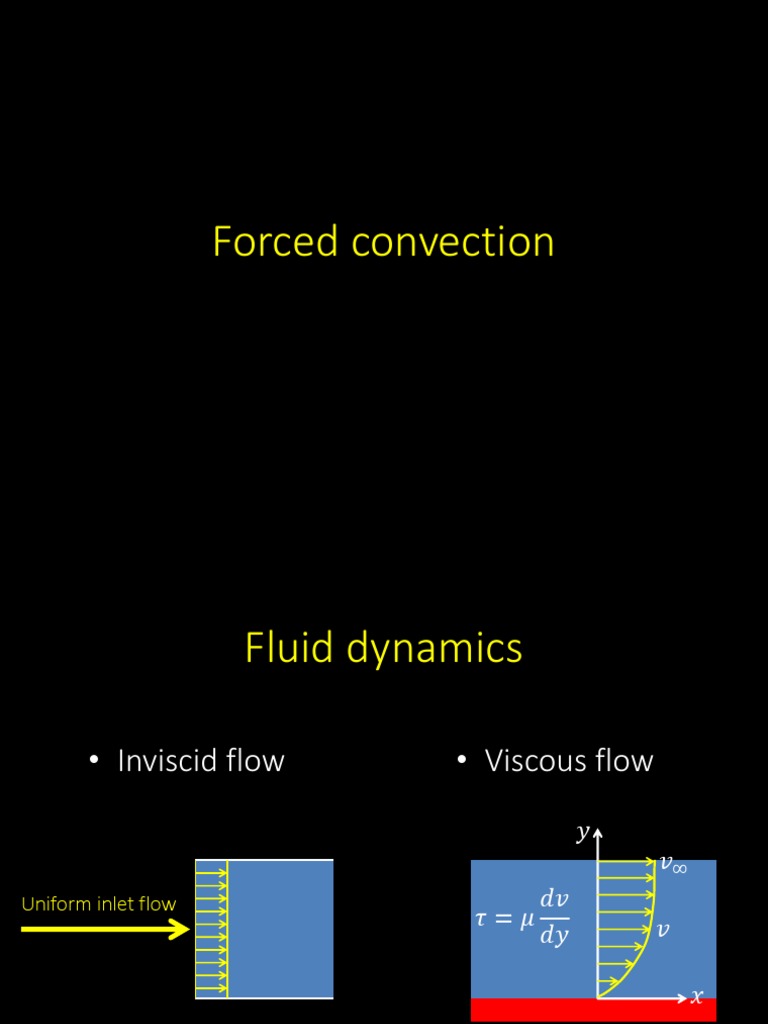 Forced Convection in Fluid Dynamics | PDF | Fluid Mechanics | Boundary ...
