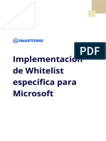 Implementación de Whitelist Específica para Microsoft