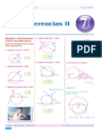 Circunferencias II: Ángulos Relacionados Con La Circunferencia