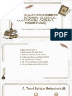 Kelompok 2 (Behavioristik)