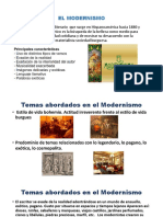 Diapositivas El Modernismo