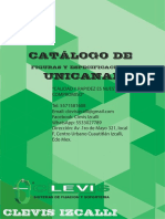 Catálogo de Unicanal: Clevis Izcalli