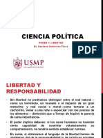 Ciencia Política: Poder Y Libertad Dr. Gustavo Gutiérrez-Ticse