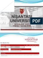 Nişantaşi University © 1 Nişantaşi University ©