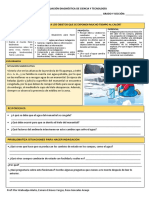 Evaluación Diagnóstica de Ciencia Y Tecnología ESTUDIANTE: - GRADO Y SECCIÓN