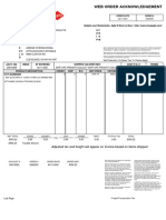 Web Order Acknowledgement: Adjusted Tax and Freight Will Appear On Invoice Based On Items Shipped