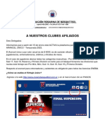 A Nuestros Clubes Afiliados: ¿Cómo Se Realiza El Fichaje Único?