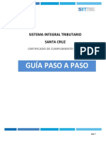 Guía Paso A Paso: Sistema Integral Tributario Santa Cruz