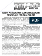 O Que Os Presidenciáveis Dizem Sobre Economia, Privatizações E Políticas Públicas