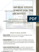 Basics of Real Estate Development For The Architect