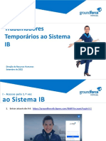 Acesso de Trabalhadores Temporários Ao Sistema IB: Direção de Recursos Humanos Setembro de 2022